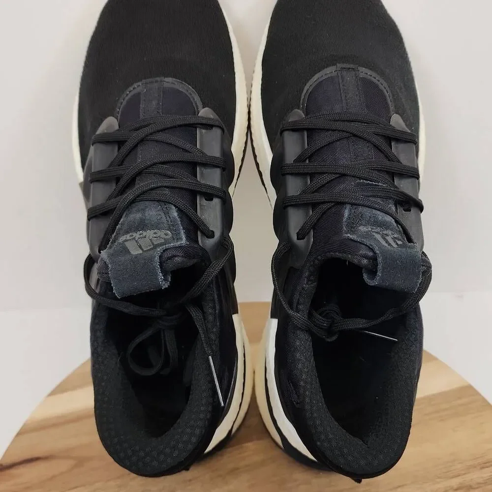 adidas X_PLRBOOST Running Shoes Black White Men's Size 9.5 ID9432
